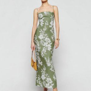 Reformation Frankie Linen Dress Size 6